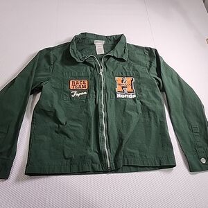 Honda Green Race Team Zip-Front Jacket